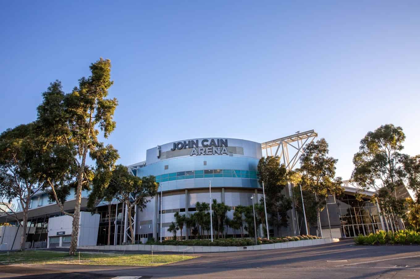 John Cain Arena outside