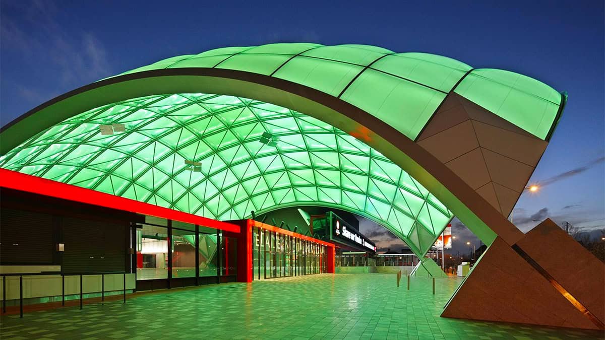 Adelaide entertainment centre external- netball