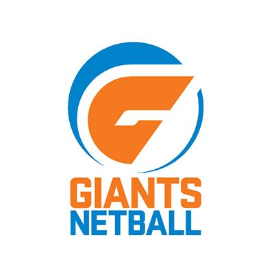 GWS Giants Netball Team Logo