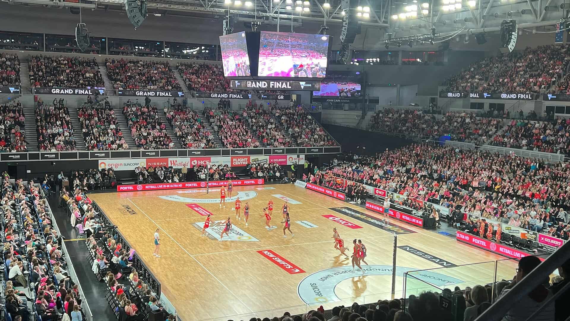 John Cain Arena - Everything Netball