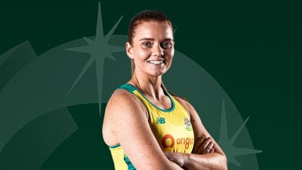 Steph Wood Australian Shooter for the Diamonds