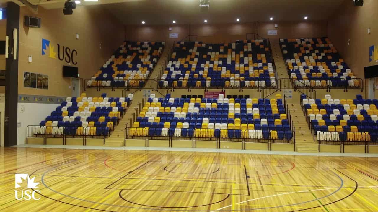 UniSC Arena inside - stadium